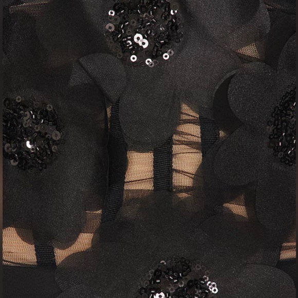 NWOT BRONX AND BANCO Rosalie Noir Gown in Black - Picture 5 of 17